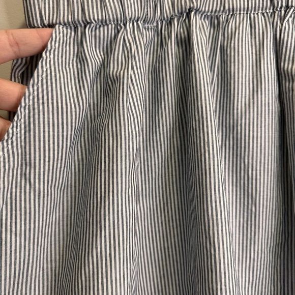Addition Elle Pinstripe Aline Embroirdered Skirt Pockets Size 3X NWT - Picture 5 of 9